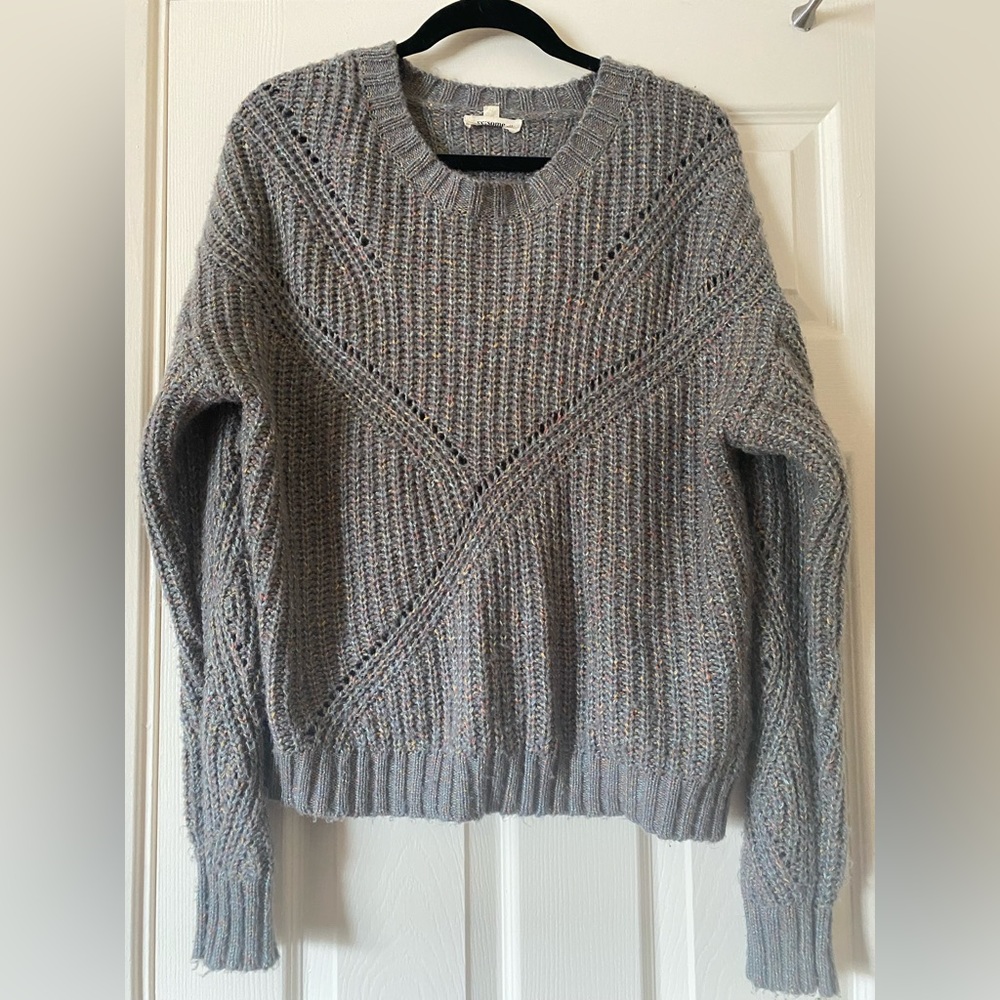Grey Knit Sweater